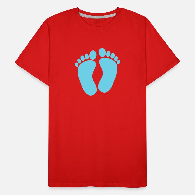 Pieds de bébé T-shirt bio Premium Homme