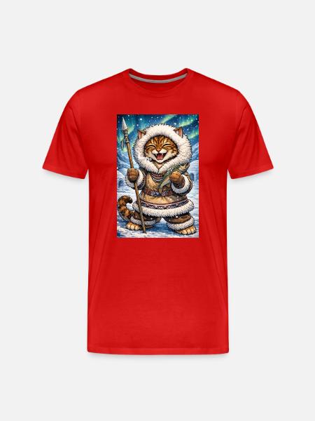 Alaska_Donny - Men's Premium Organic T-Shirt - red