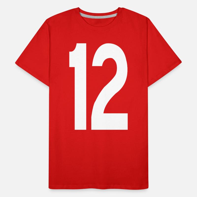 12 Douze T-shirt bio Premium Homme