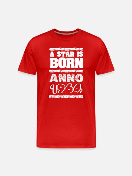 1964 - Men's Premium Organic T-Shirt - red