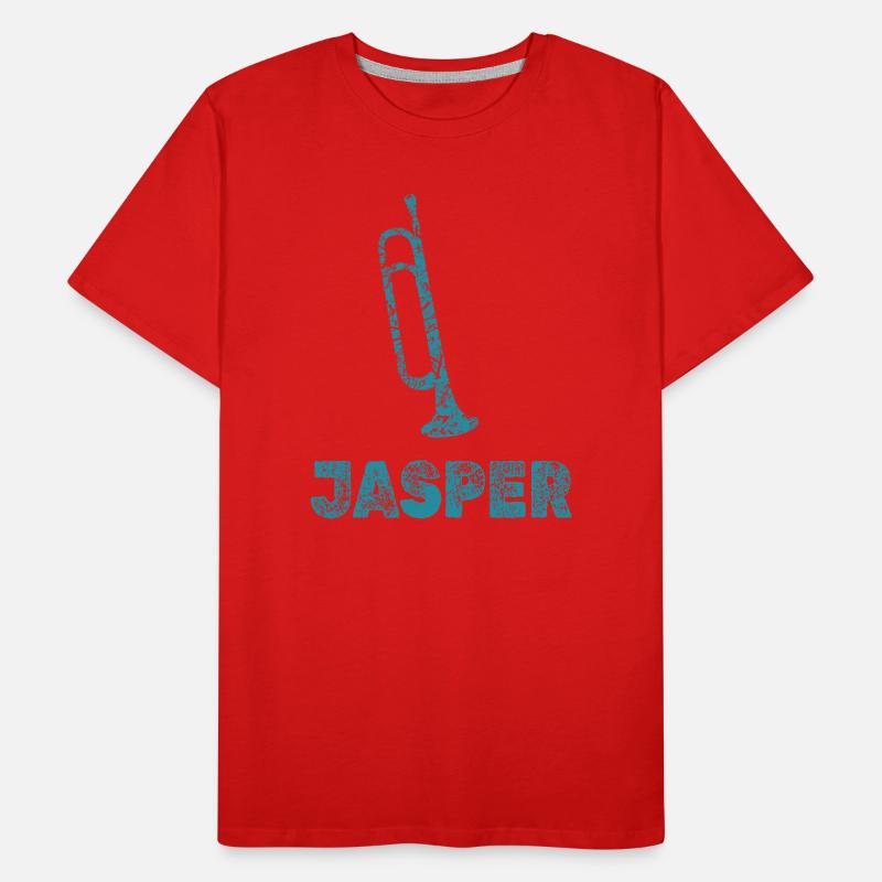 Jasper als Blasmusik Männer Premium Bio T-Shirt