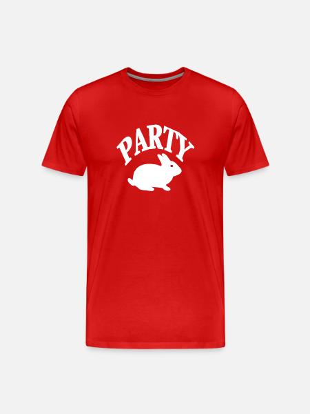 Parti - T-shirt bio Premium Homme - rouge