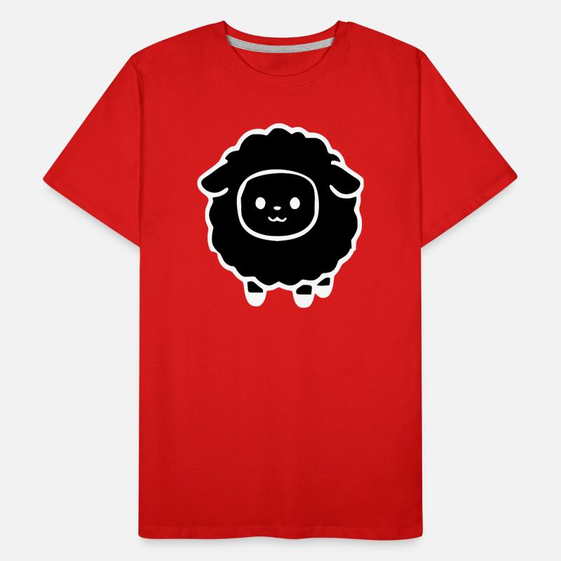 schwarzes Schaf Männer Premium Bio T-Shirt