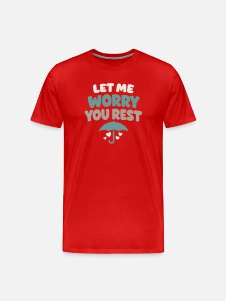 Family Provision Emergency Planner Prepper - Men's Premium Organic T-Shirt - red