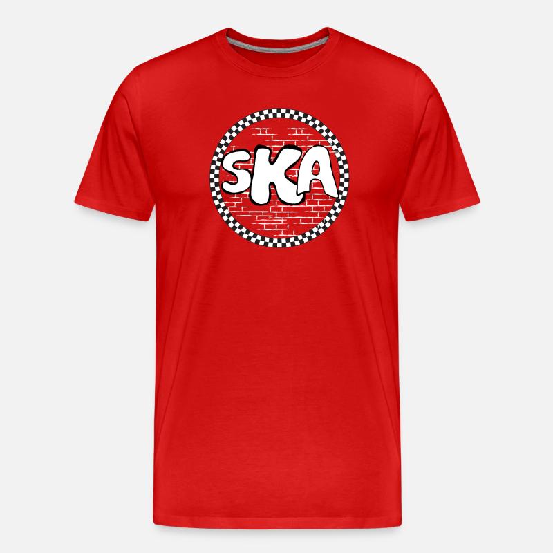 Ich werde ein T-Shirt anziehen - Männer Premium Bio T-Shirt - Rot