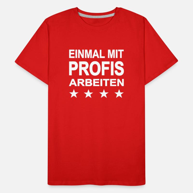 travail T-shirt bio Premium Homme