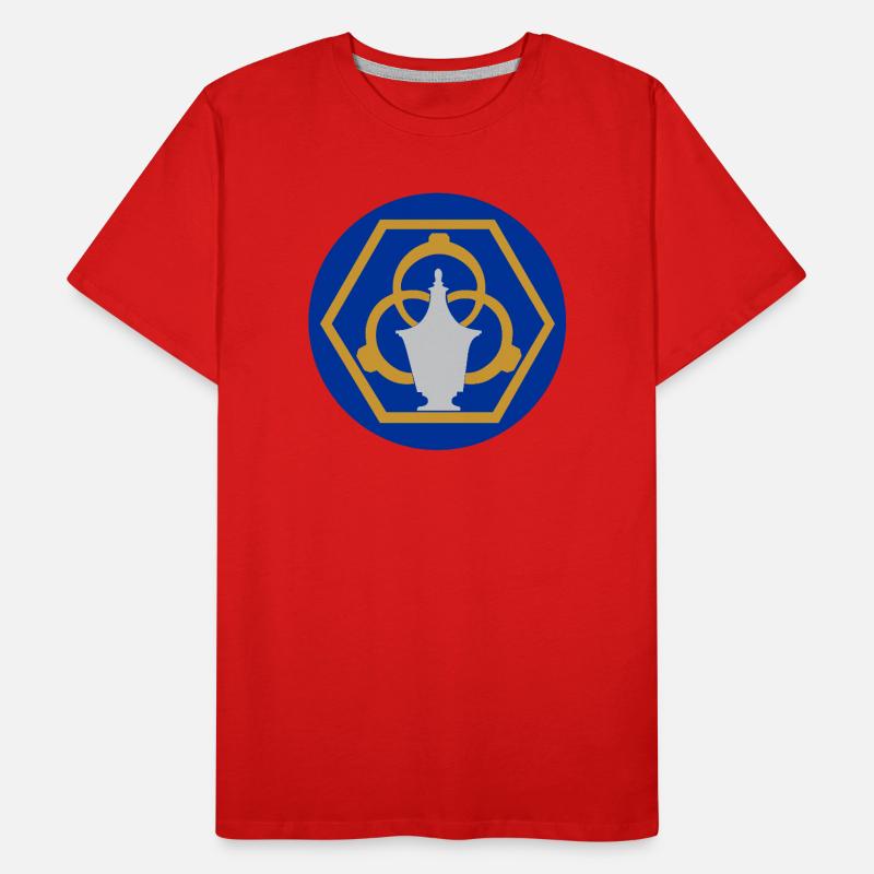 51171_Gold and silversmith, guild sign Men's Premium Organic T-Shirt