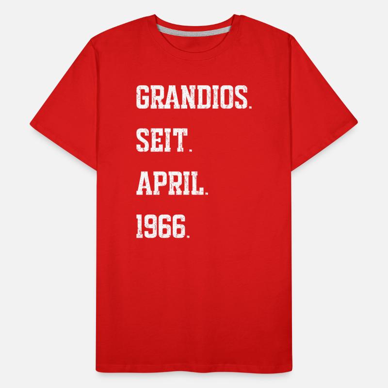 60 Geburtstag 1966 Männer Premium Bio T-Shirt