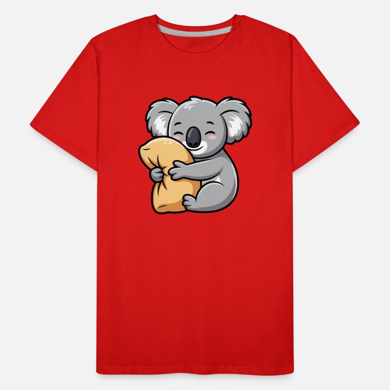 Koala Cuddle Men's Premium Organic T-Shirt