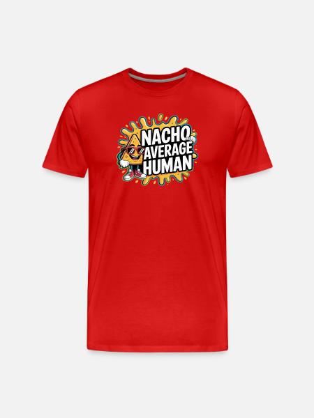 Nacho - Men's Premium Organic T-Shirt - red
