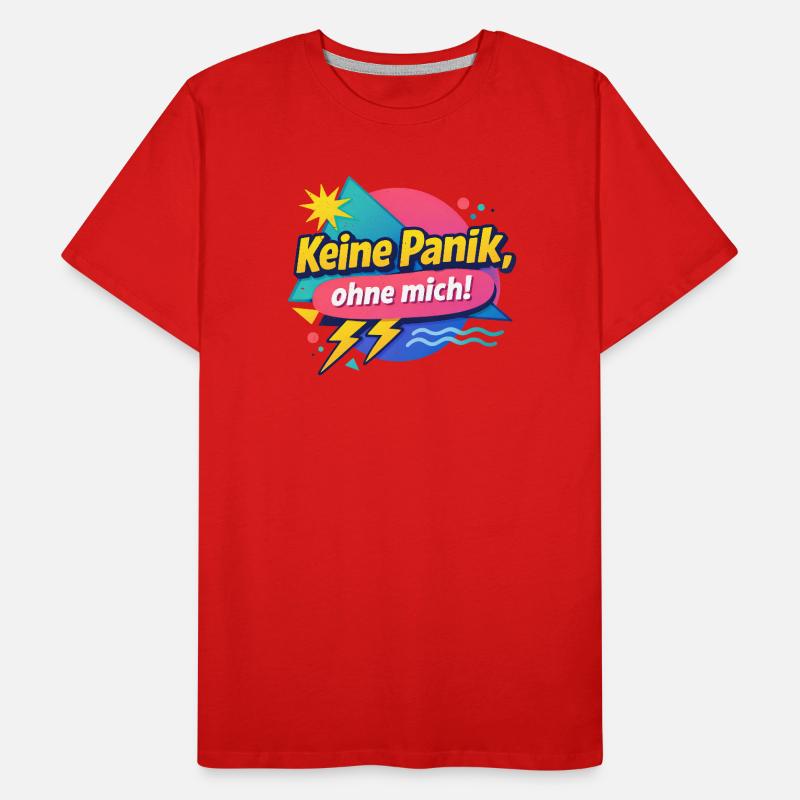 Don't panic without me! Men's Premium Organic T-Shirt