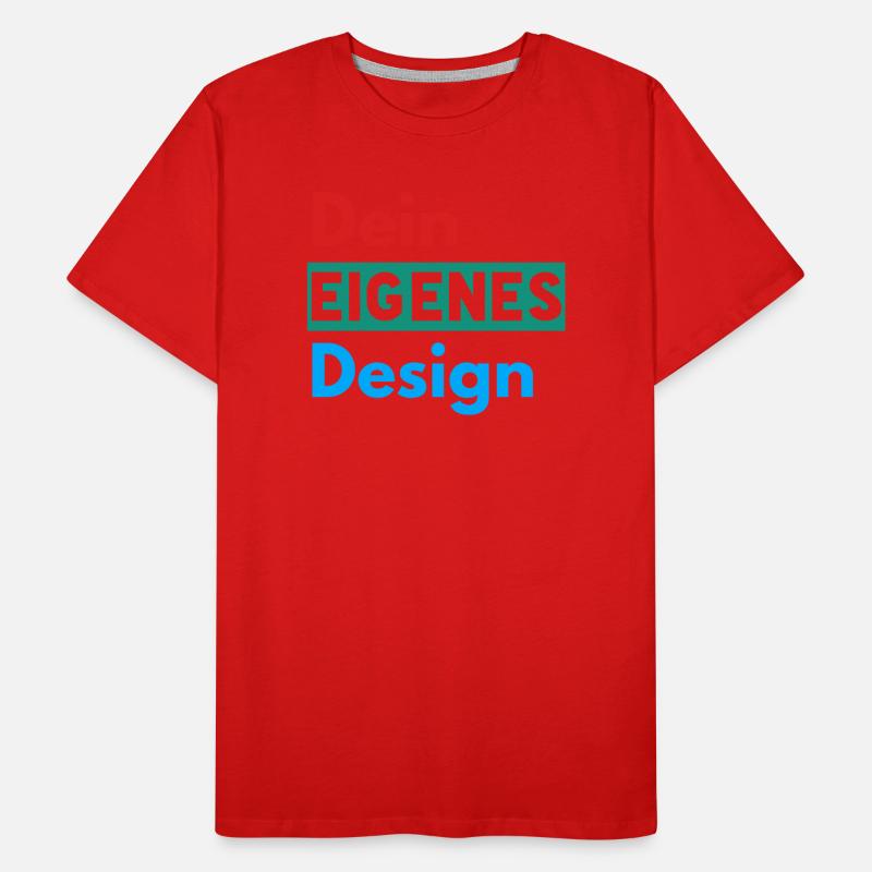 Votre propre conception T-shirt bio Premium Homme