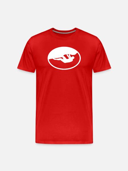 Outdoor Boulderer - Men's Premium Organic T-Shirt - red