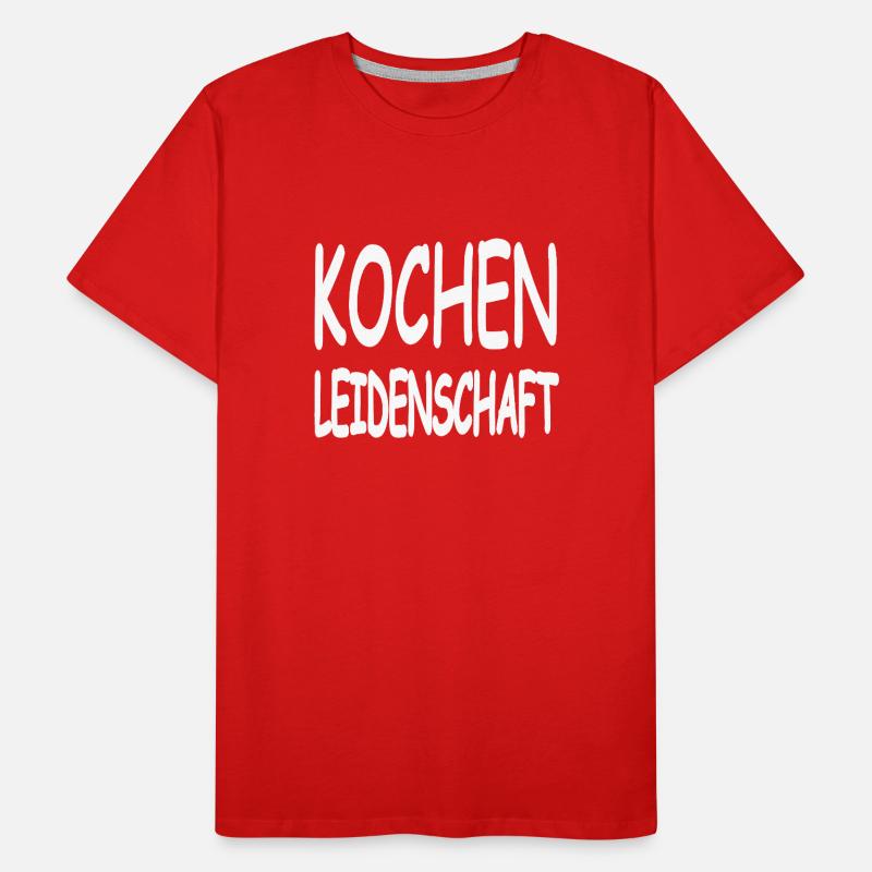 Cuire T-shirt bio Premium Homme