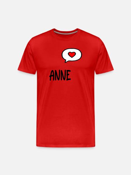 Turkish Mom Anne - Men's Premium Organic T-Shirt - red