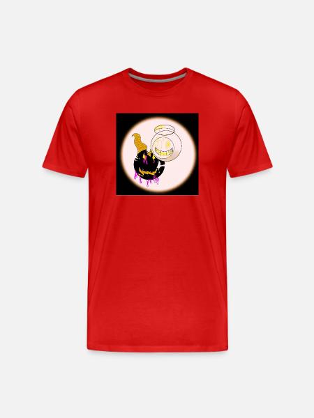 Conception d’Anges et Diables - T-shirt bio Premium Homme - rouge