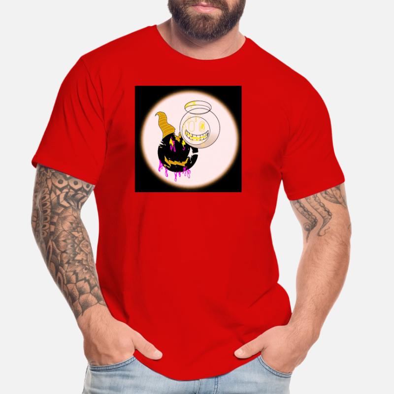 Angel and Devil Design Men's Premium Organic T-Shirt