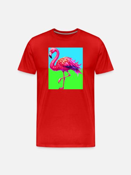 Flamant - T-shirt bio Premium Homme - rouge