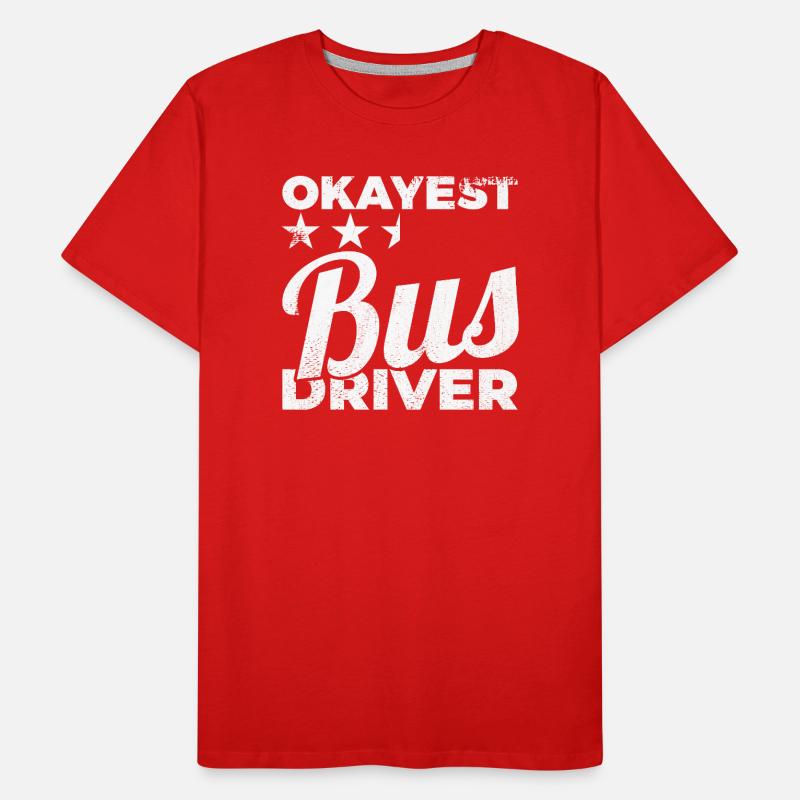 Le chauffeur de bus le plus correct T-shirt bio Premium Homme