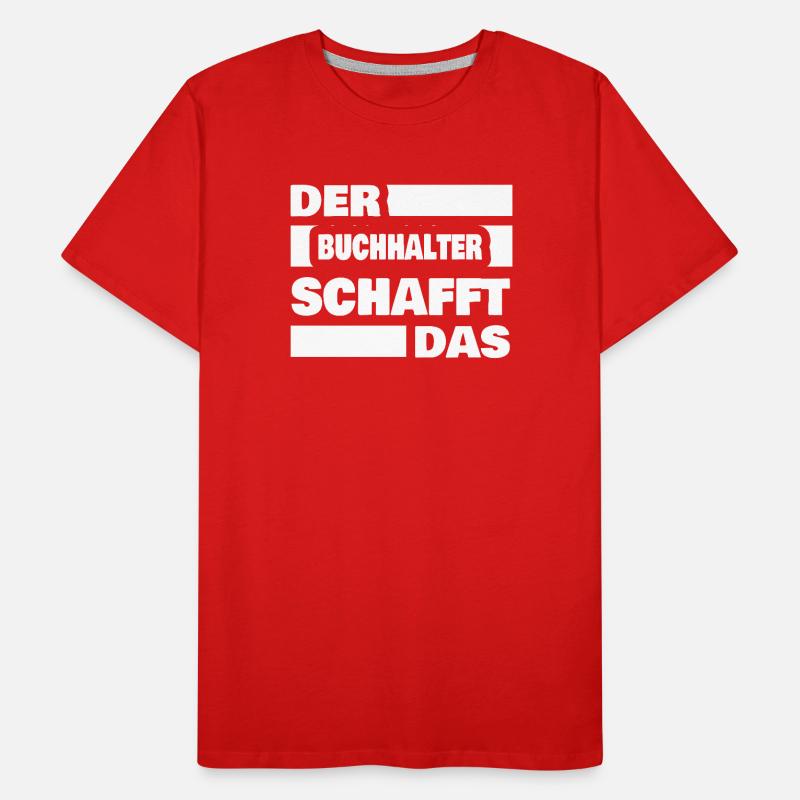 Comptable T-shirt bio Premium Homme