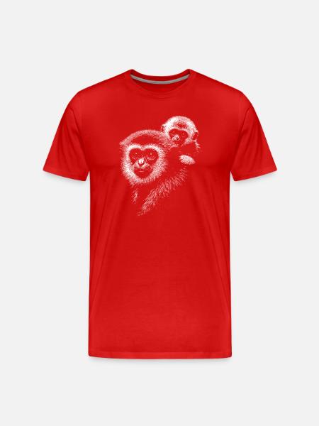 Gibon - Men's Premium Organic T-Shirt - red