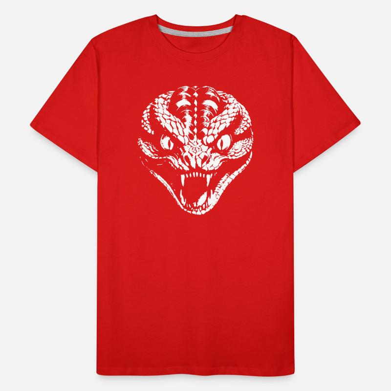 Serpent T-shirt bio Premium Homme