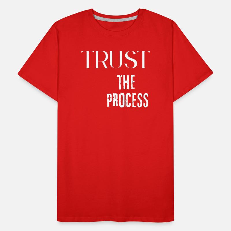 Trust the Process Men's Premium Organic T-Shirt