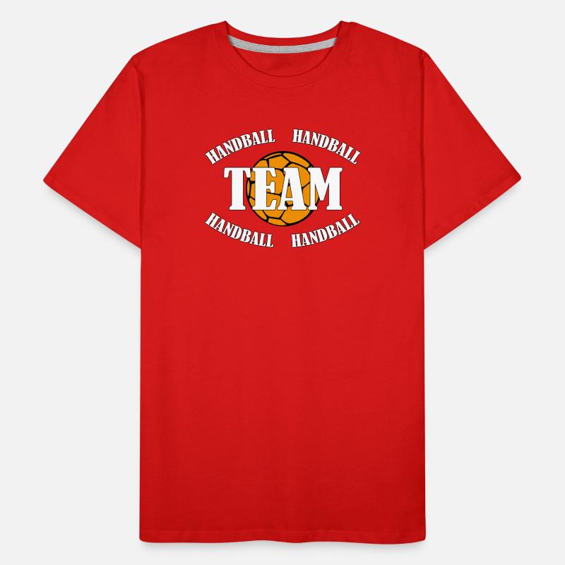 Équipe de handball T-shirt bio Premium Homme