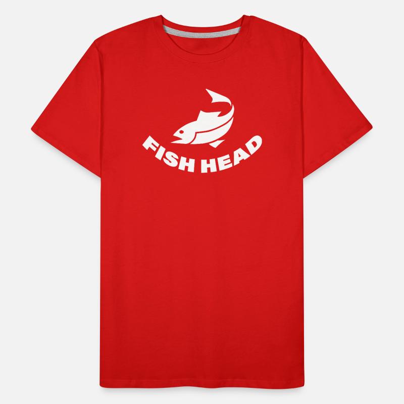 fish head Men's Premium Organic T-Shirt