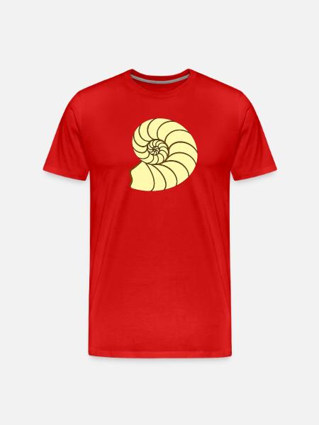 Ammunit Drawing - Men's Premium Organic T-Shirt - red