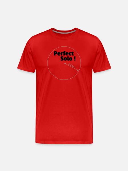 Solo parfait - T-shirt bio Premium Homme - rouge