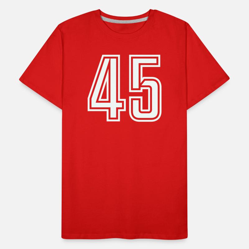 45 Men's Premium Organic T-Shirt