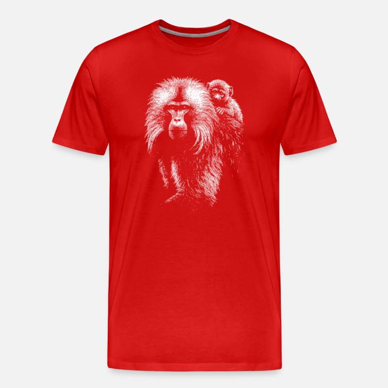 Dschelada - Männer Premium Bio T-Shirt - Rot