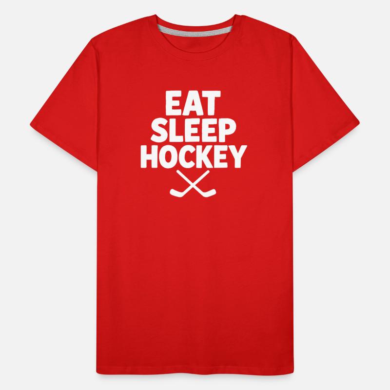 Manger dormir Hockey T-shirt bio Premium Homme