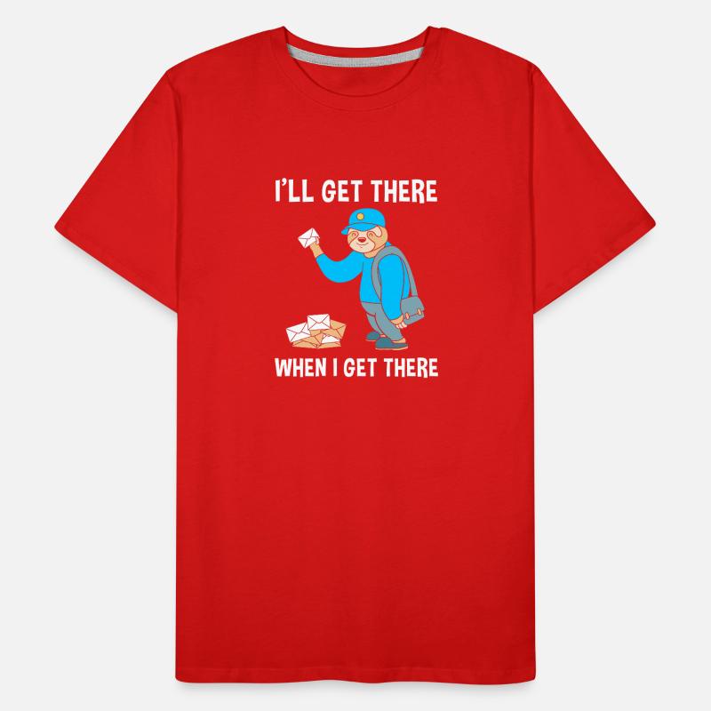 Post Poststempel Postbote Männer Premium Bio T-Shirt