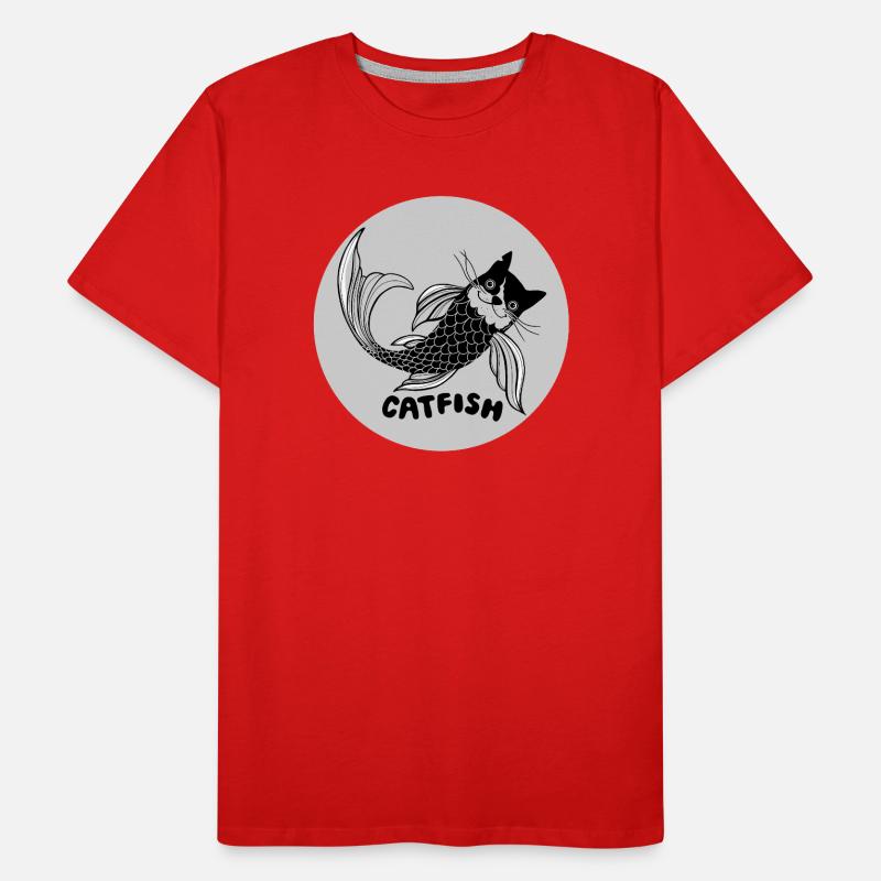 Typ-o-Cat #74 CATfish Männer Premium Bio T-Shirt