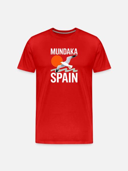 Espagne Mundaka - T-shirt bio Premium Homme - rouge