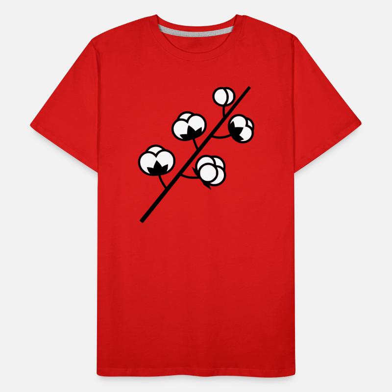 Usine de branche de coton T-shirt bio Premium Homme