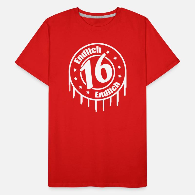 Enfin 16 ans T-shirt bio Premium Homme