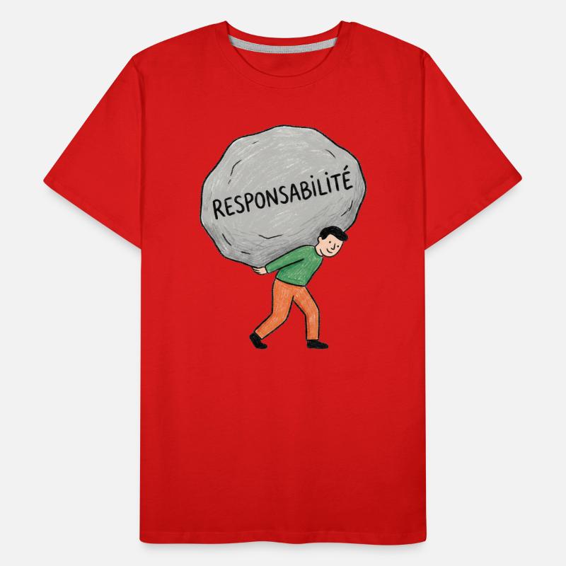 Porter la Responsabilité T-shirt bio Premium Homme