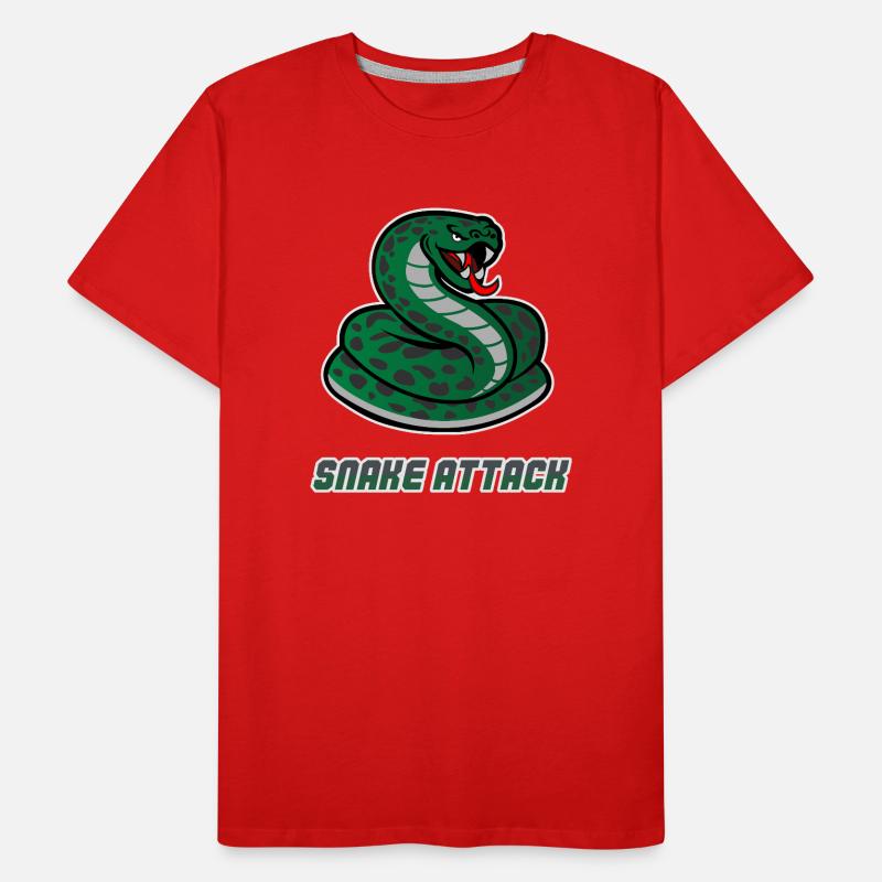 Schlangen-Workout Männer Premium Bio T-Shirt