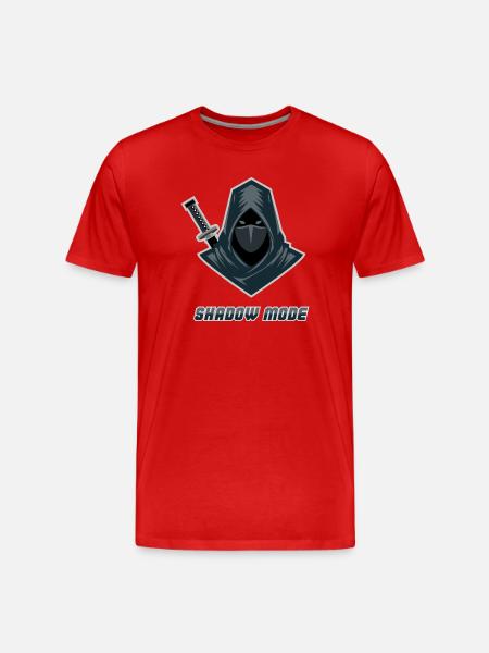 Ninja Fight Sport - Men's Premium Organic T-Shirt - red