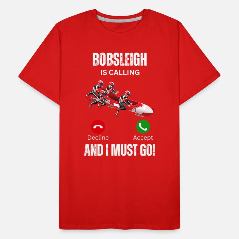 Bob ruft Männer Premium Bio T-Shirt