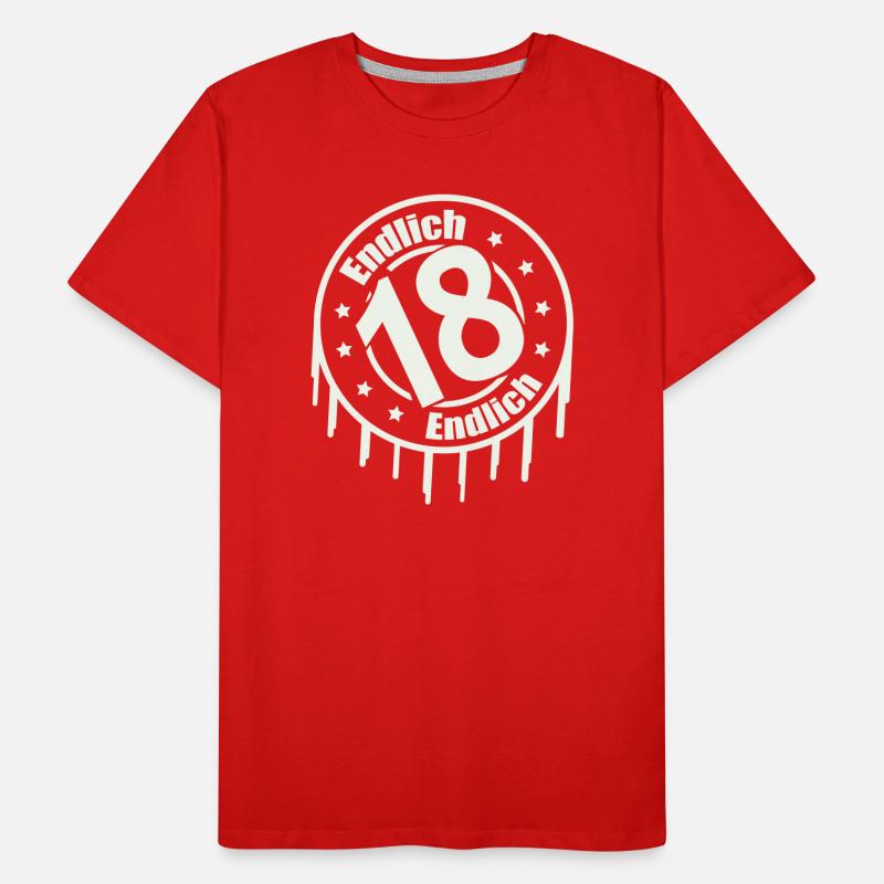 Endlich 18 Männer Premium Bio T-Shirt