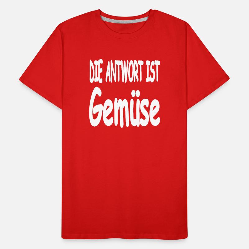 Vegetable Men's Premium Organic T-Shirt