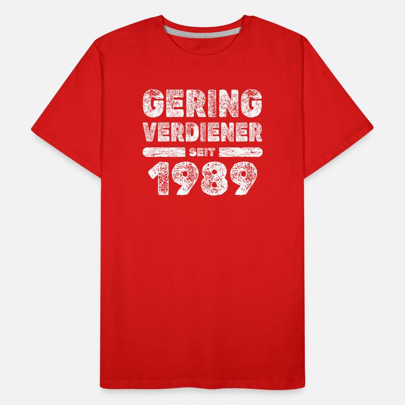 Ruling 1989 Men's Premium Organic T-Shirt