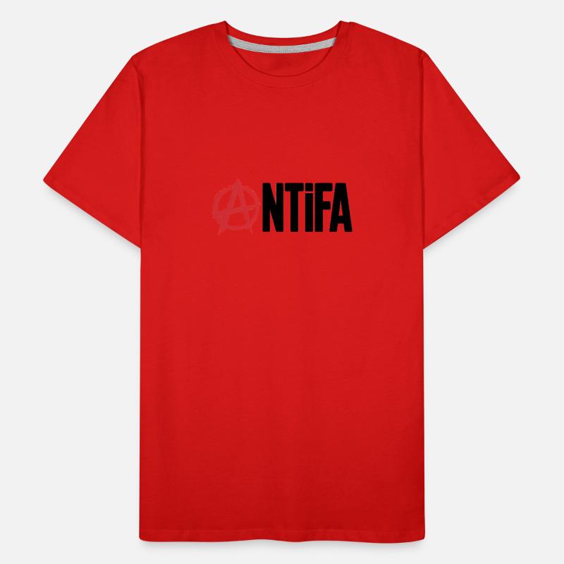 Anarchy Antifa - Antifascists Tee Men's Premium Organic T-Shirt