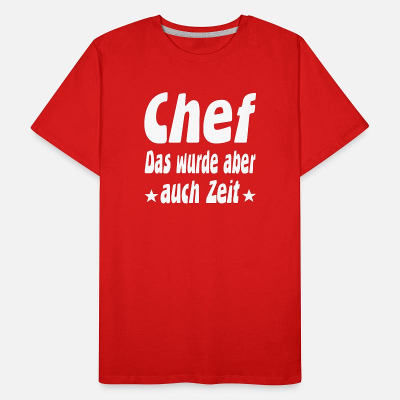 chef Men's Premium Organic T-Shirt