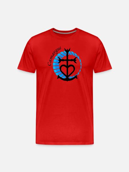 Camargue - Männer Premium Bio T-Shirt - Rot