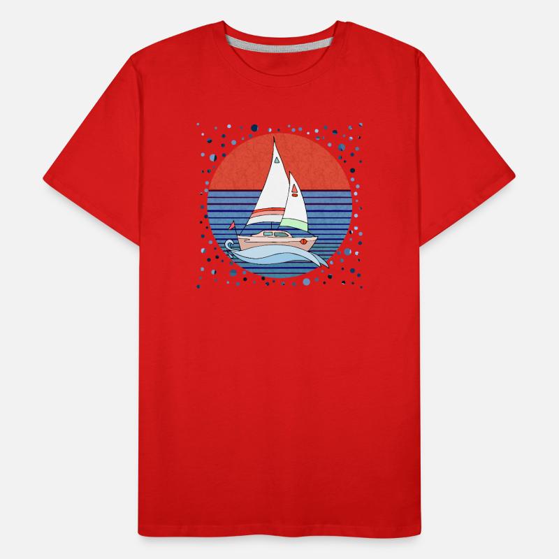 Voilier T-shirt bio Premium Homme